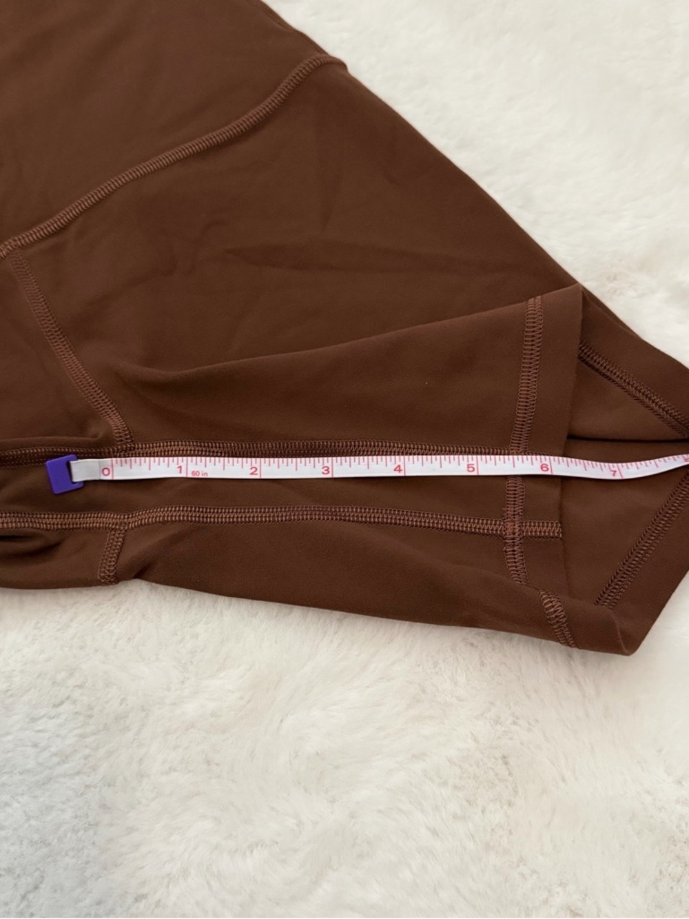 Lululemon Align High-Rise Espresso Shorts 6” - Picture 11 of 12